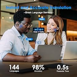 MWIRB AI Translation Earbuds Real Time, 144