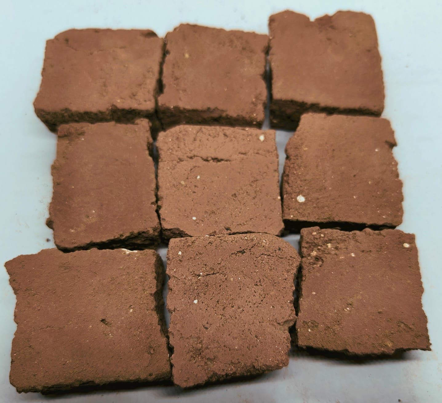 Grey and White Khadi Clay Slabs 200 GMS