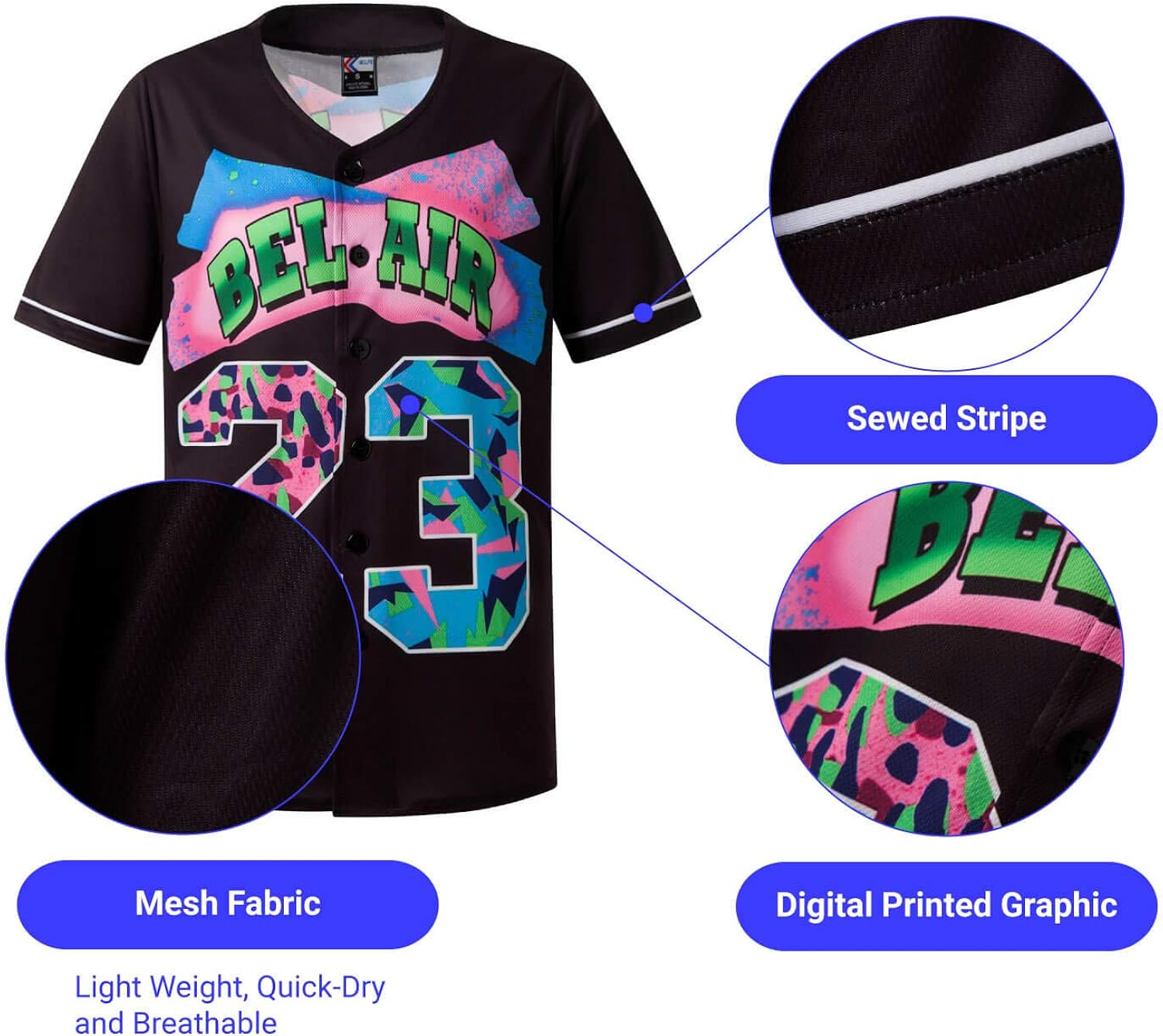 bel air 23 jersey