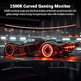 Z Edge UG32P 32 Inch Curved Gaming Monitor 240Hz 1ms MPRT 1080p FreeSync view 4