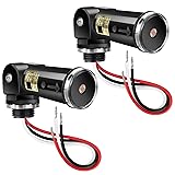 EEEKit Photocell Sensor Switch, 2 Pack IP65 Dusk to