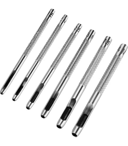 Aexit 19mm Dia Punches DIY Leather Belt Watch Band ket Hollow Hole Punch  Hole Punches Cutter Tool