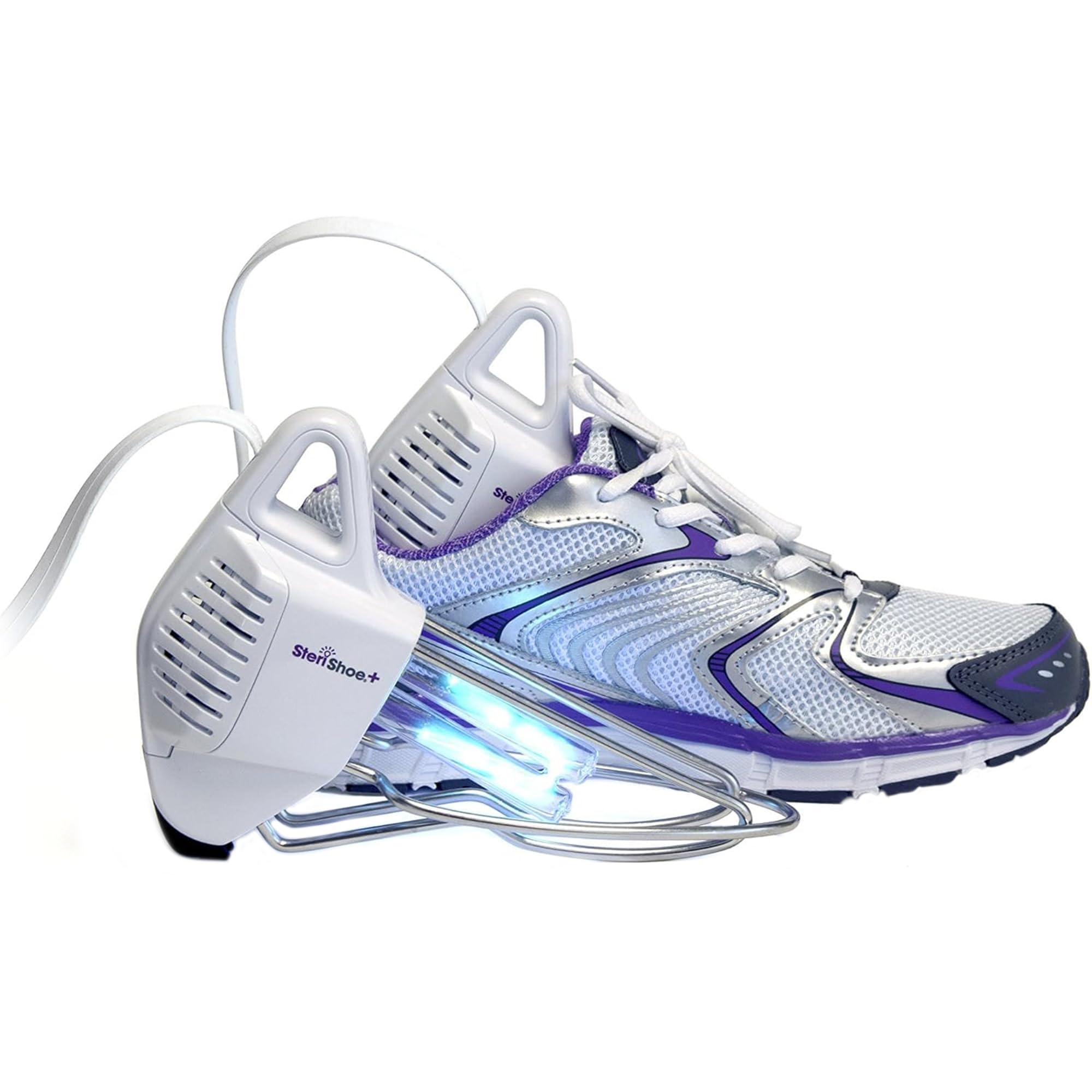 SteriShoe SteriShoe UV Shoe Sanitizer and Deodorizer – Ultraviolet Light Sterilizer for Sneakers, Boots, and Dress Shoes – Kills Odor-Causing Bacteria and Toenail Fungus Germs for Fresh, Clean Feet
