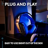 Logitech G535 Lightspeed Wireless Gaming Headset Black/Blue view 9