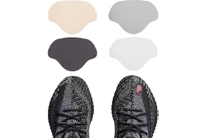 24pcs Shoe Heel Repair Sneaker Toe Prevention Repair Shoe Hole Toeburst Patch Wear Self-Adhesives for Back of Sports Shoes Le