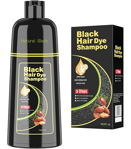 Amazon.com : BELEZALIB Instant Black Hair Dye Shampoo for Women