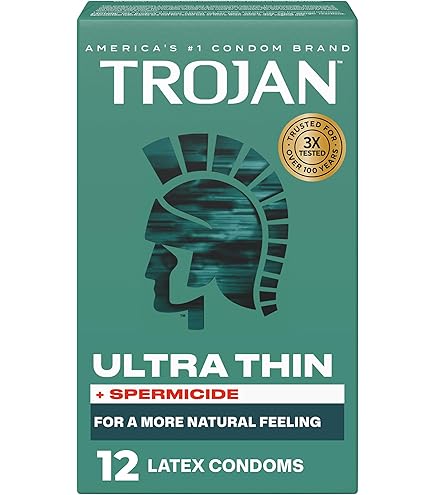 Amazon.com: Trojan Sensitivity BareSkin Lubricated Premium Latex Condoms -  3 ct, Pack of 4 : Health & Household