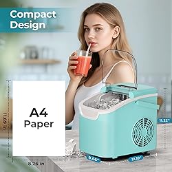 Countertop Ice Maker – 8 Bullet Ice