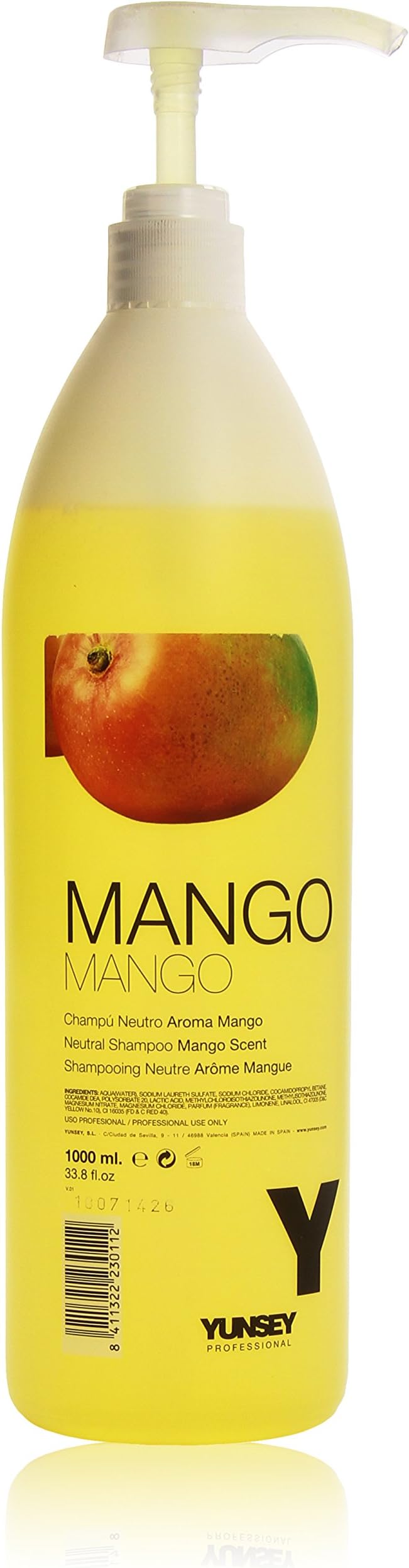 Yunsey Shampoo – 1000 ml Mango 1L