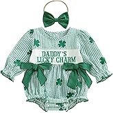Amnnchya Baby Girl Christmas Outfit Peter Pan Collar Plaid Romper Newborn Thanksgiving Outfits Infant Halloween Clothes