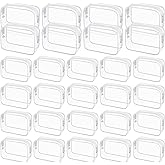 28 Pack Clear Cosmetic Bags Makeup Bags Bulk, Portable Waterproof Travel Toiletry Bag Organizer Plastic Toiletry Carry Pouch with Zipper, for Travel Women Men Bathroom Organizing, 7.1"x 4.7"x 2.4"