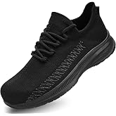 NIFOFISE Slip on Steel Toe Shoes for Men Women Comfortable Safety Work Sneakers Lightweight Breathable Composite Toe Shoe for Warehouse and Delivery