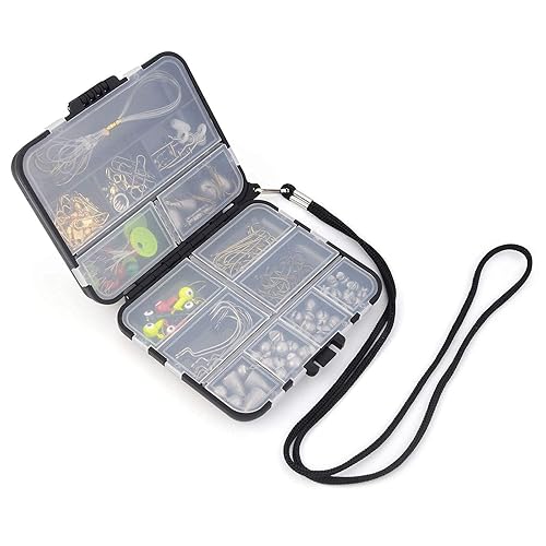 MadBite Freshwater Terminal Tackle Kits, 181 pcs, Fishing Hooks