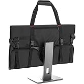 Trunab Travel Carrying Case Compatible with 27" iMac / 27" LCD Screens, Protective Monitor Dust Cover Travel Bag with Padded