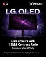 LG UltraGear 27GR95QE 27" OLED Gaming Monitor QHD 240Hz 0.03ms G-SYNC FreeSync view 3