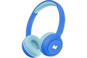 Monster Cute SK100 Kids Headphones Bluetooth, 85/94dB Safe Volume Limited, 60 Hours Playtime, Bluetooth 6.0, On Ear Toddler H