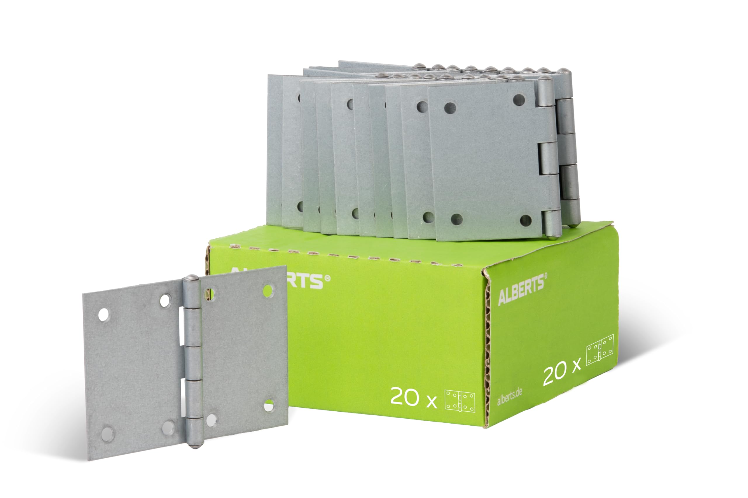 Hinge, Wide, with Stainless Steel pin, 346508