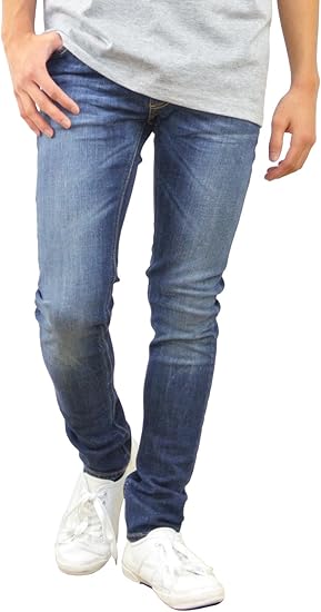 Amazon Nj 1161 34 32 Bright Dawn 567 ヌーディージーンズ Nudie Jeans ヌーディージーンズ Nudiejeans Thin Finn シンフィン Thinfinn デニム Bright Dawn メンズ ジーパン ジーンズ ズボン ウォッシュ加工 インディゴ Nj 1161 ジーンズ 通販