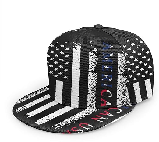 usa flat bill hats