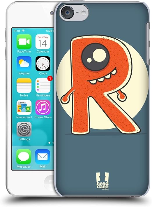 Head Case Designs Einäugig R Alphabet Monster Harte Amazon.de Elektronik