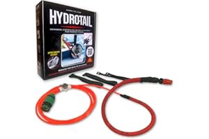 Hydro-Tail Water Dust Suppression Attachment for Power Tools – Fits Angle Grinders & Saws, Dust Control, Cooling & Jobsite Sa