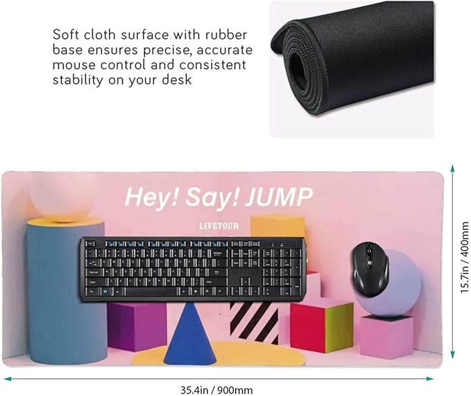 Amazon Co Jp Hey Say Jump 1 Fpsゲーム マウスパッド 3d柄プリント 疲労低減 大きめ 防水 滑り止め 水で洗えるマウスパッド 大型 多用途の マウスパッド 大型 ゲーミング キーボードパッド Computers Peripherals