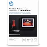 HP Premium Plus Photo Paper, Satin, 4x6 in, 100 sheets (CR666A)