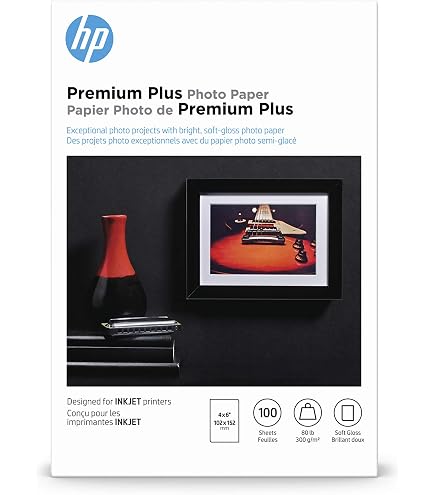 Amazon.com : HP Premium Plus Photo Paper, Satin, 8.5x11 in, 50