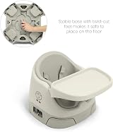 Mamas & Papas Baby Bug Booster Seat for Dining with Tray Clay view 5
