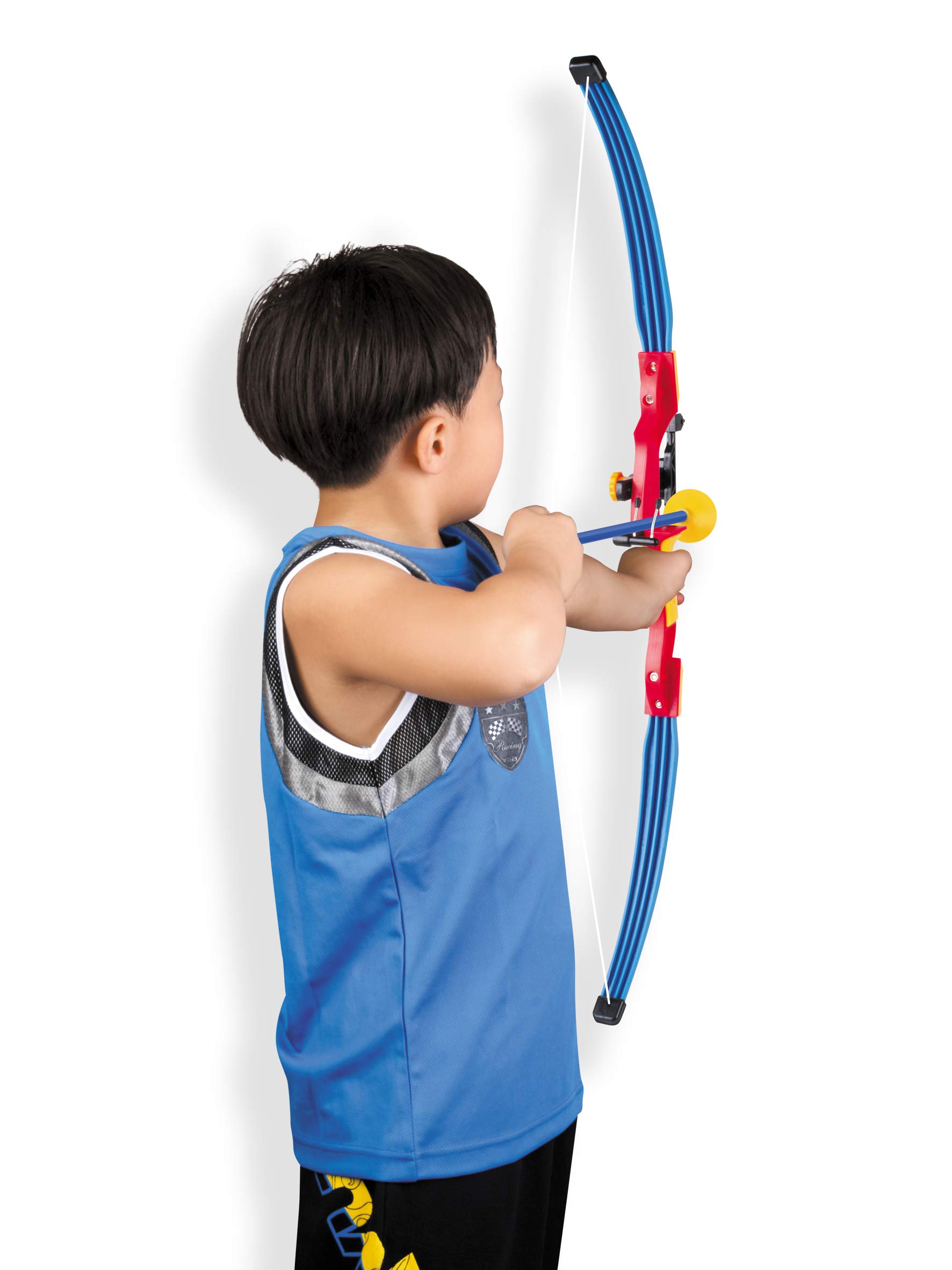 PowerTRC Toy Archery Bow and Arrow Set for Kids with Suction Cup Arrows