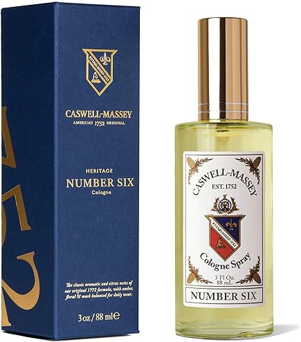 Amazon.com: Caswell-Massey Number Six Gold Cap After Shave