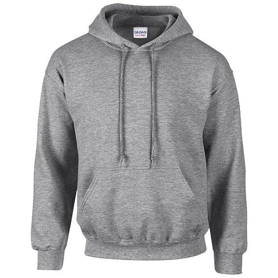 Gildan - Unisex Kapuzenpullover 'Heavy Blend' , Sport Grey, Gr. L