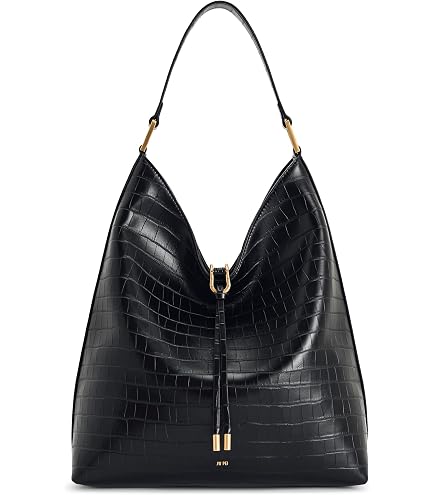 Prada Black Vitello Phenix Leather Web Stripe Crossbody Bag Gold