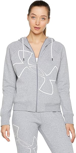 felpa under armour rossa donna