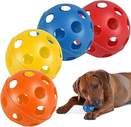 Asab Lot De 4 Balles De Jeux En Plastique Creuses à Larges