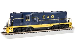 Bachmann Trains - GP7 - DCC Ready Locomotive - Chesapeake & Ohio® #5735 - HO Scale