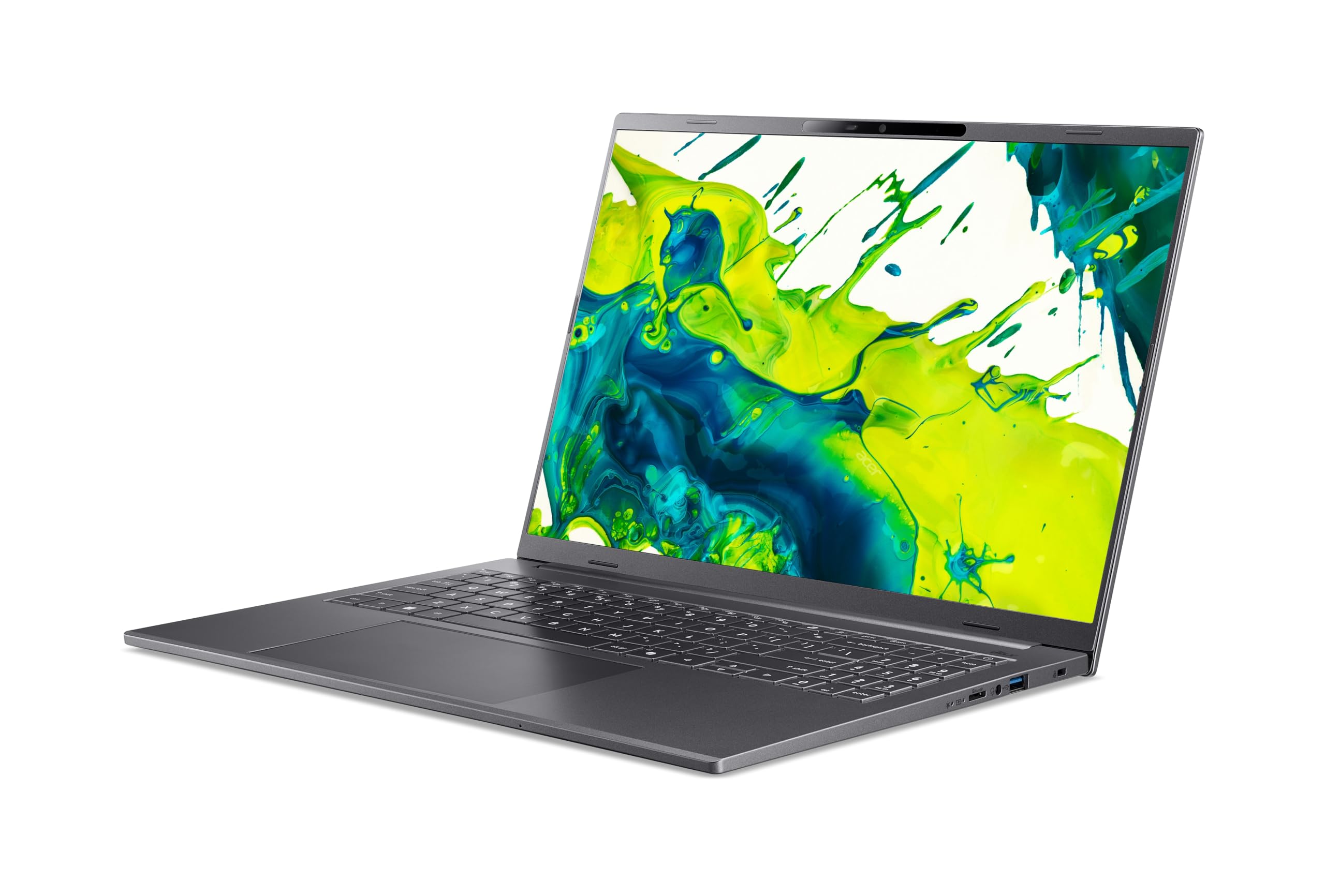 Acer Aspire 16 AI (A16-11M-X1CW) KI Laptop, Copilot+ PC, 16" WUXGA IPS 120Hz Display, Qualcomm Snapdragon X X1-26-100, 16 GB RAM, 512 GB SSD, Qualcomm Adreno GPU, Windows 11, QWERTZ Layout 7