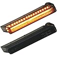X AUTOHAUX Turn Signal Lights for Ford F-150 Expedition for Lincoln Mark LT 4L3Z-13B374-AA 4L3Z-13B375-A Sequential Smoked LED Side Turn Signal Mirror Lamp Light Amber ABS l R 2pcs
