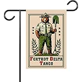 Foxtrot Delta Tango Resist Bear Garden Flag - Subtle Anti Trum*P - Ftd Political Yard Flag - Housewarming Or Holiday Gift - Anti Maga - Idea Outdoor Decoration And Garden Terraces 1 - Yard Banner 12X18