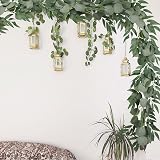 Famibay 6.5Ft Artificial Eucalyptus Willow Garland Green Decor view 4