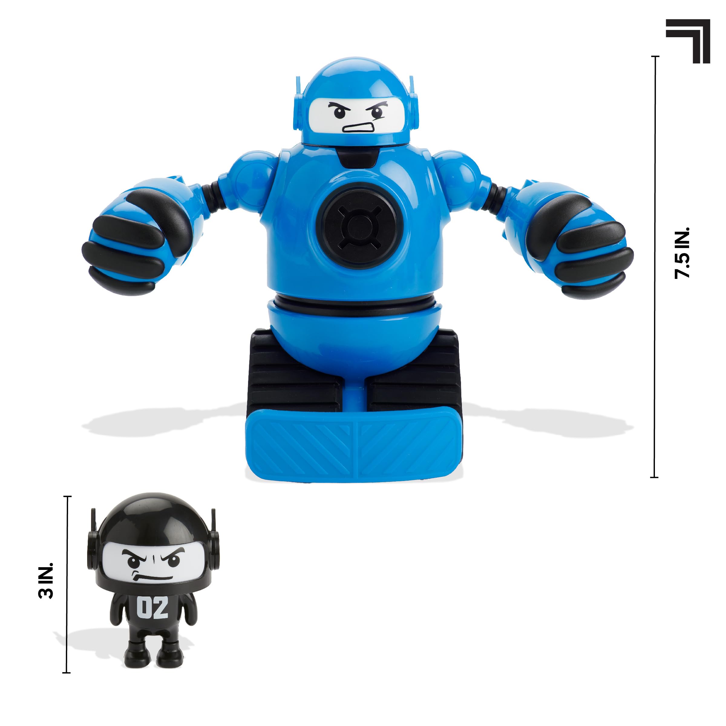 Sharper Image Mecha Rivals Remote Control Battle Robots, Two-Player Wireless Fighting Robots Game Set with Lights & Sounds, Solo & Versus Modes, Ejector Seats, Toys for 6+ Year Old Boys & Girls