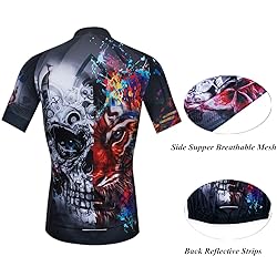 Cycling Jersey Men, Summer Short Sleeved Bike