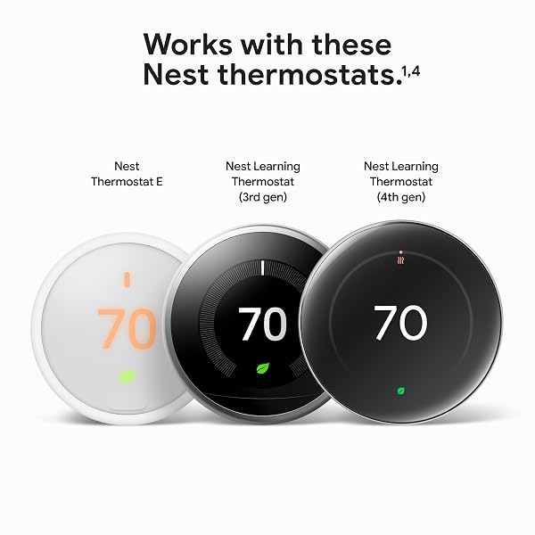 GOOGLE NEST TEMPERATURE SENSOR (2ND GEN) – ROOM COMFORT SENSOR WITH SCHEDULING – WORKS WITH THE NEST LEARNING THERMOSTAT (3RD AND 4TH GEN) AND NEST THERMOSTAT E – PORCELAIN, WHITE