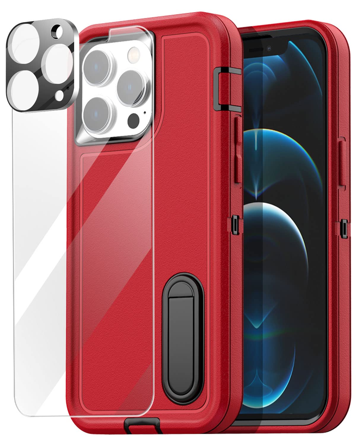 AICase for iPhone 12 Pro Max Case Built-in