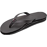 Rainbow Sandals Women's Double Layer, Narrow Strap, Leather Sandals w/Arch