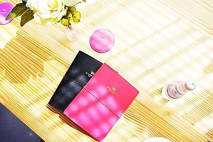 House of Quirk Accessory File to Store All The Accessories in A Trendy Diary (Set of 2) - Pink