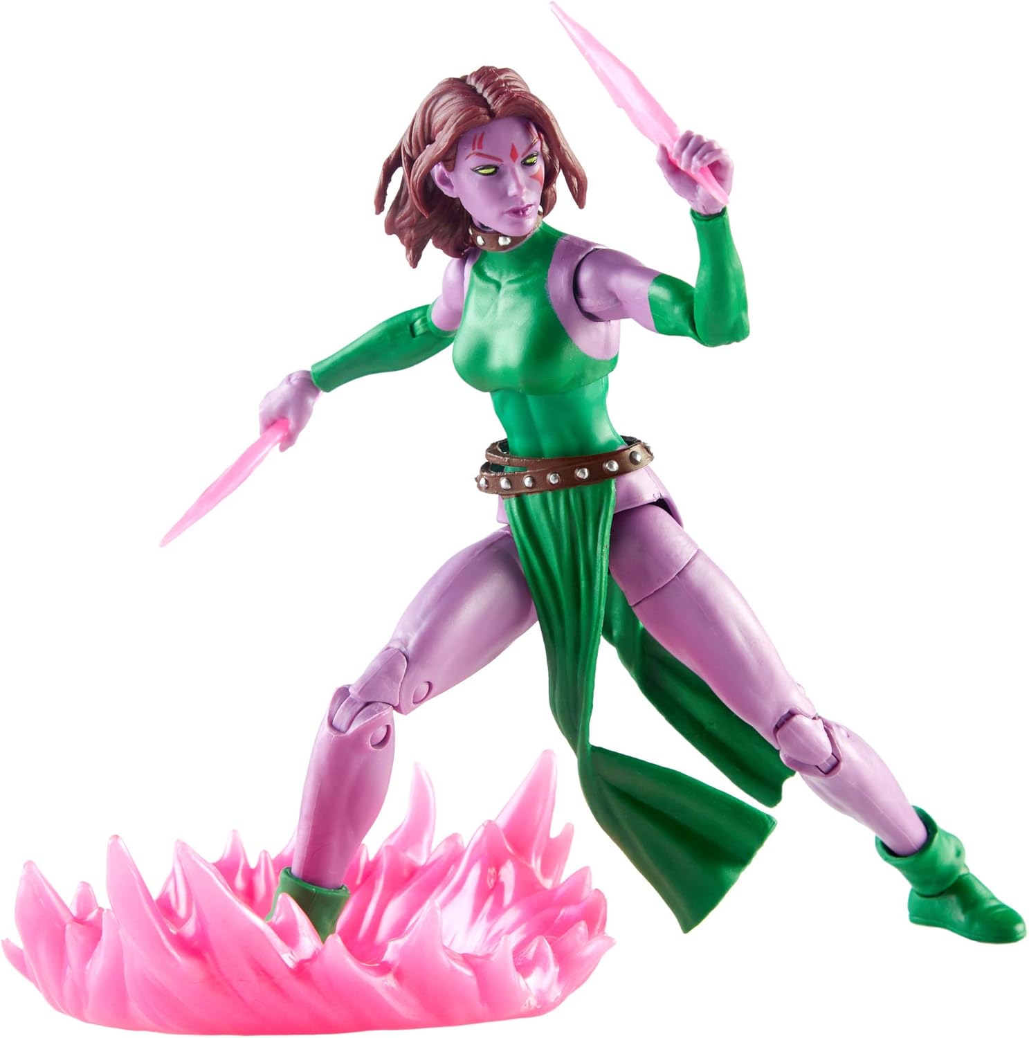 Marvel Hasbro Legends Series 6" Collectible Action Figure Blink Toy (X-Men Collection) for Ages 4 and up- with Caliban Build-A-Figure Part - Image 5