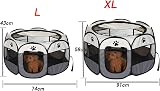Youyijia Portable Pet Playpen 91x91x58cm Foldable Waterpoof Indoor Outdoor view 2