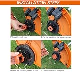 MOECSHSY Strimmer Spool for Worx Autofeed Replacement 4 Pack WG105-WG180 view 5
