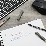 uni-ball EYE UB-157 0.7mm Blue Rollerball Pen Pack of 6 view 4